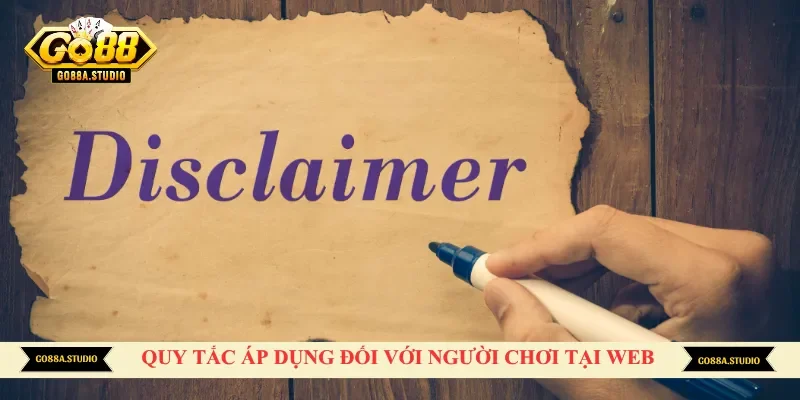Quy tắc áp dụng đối với người chơi tại web